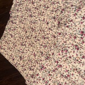 Tuckernuck Hyacinth House Tiered Floral Smocked Mini Skirt